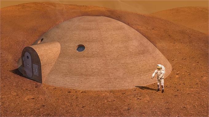 3D打印未来火星房子