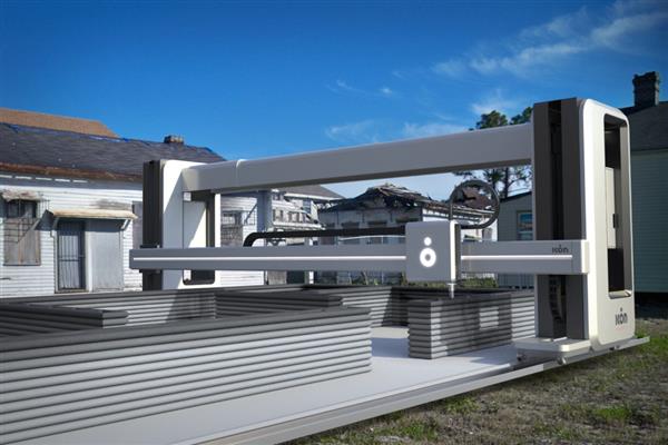 ICON商用建筑3d房子打印机2倍速打造高质量经济适用房