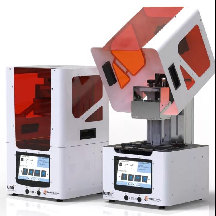 LCD 3D打印机引领桌面fdm打印机潮流，意大利LUMI公司推出最新产品